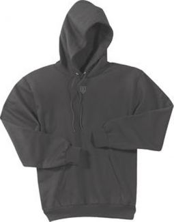 Essential Fleece Pullover Hooded Sweatshirt, Charcoal